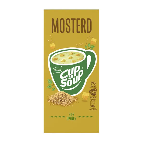 Knorr Cup-a-Soup Mosterd (24x 140 ml)