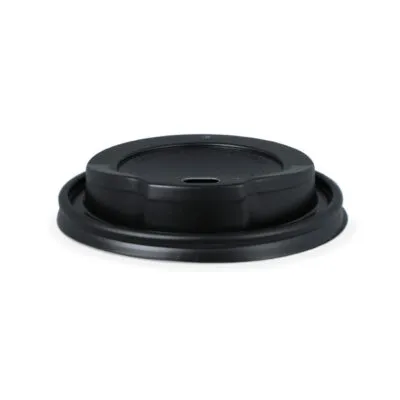 Deksel to go zwart 90 mm