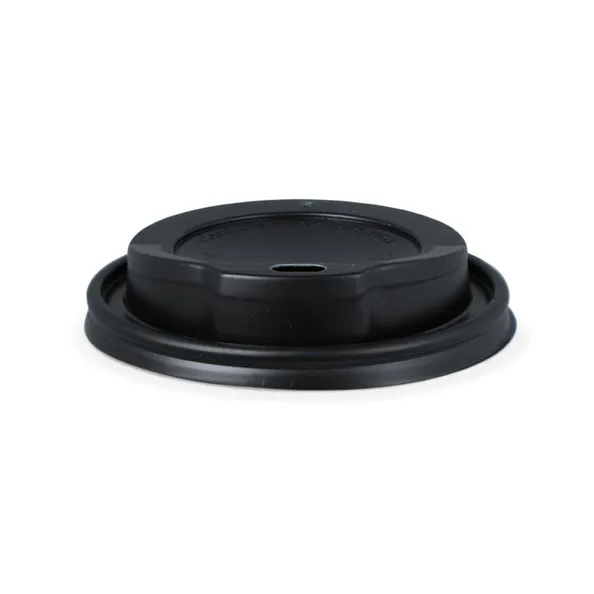 Deksel to go zwart 90 mm