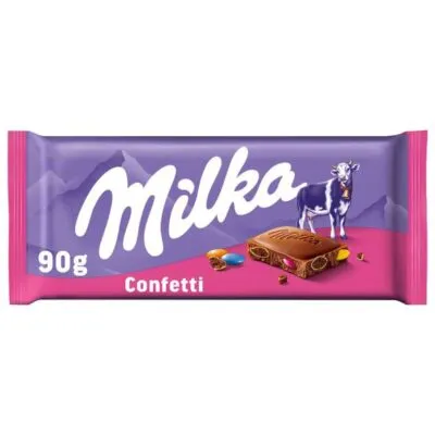Milka confetti 90 gr