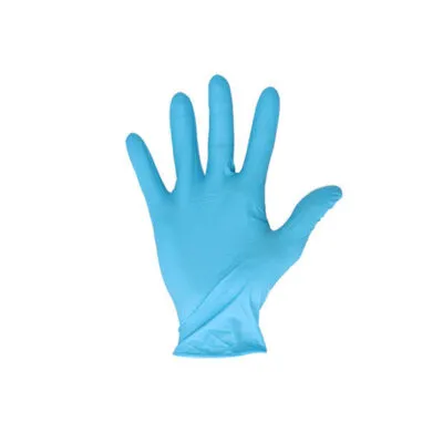 Handschoen nitril blauw ongepoederd XXL a100