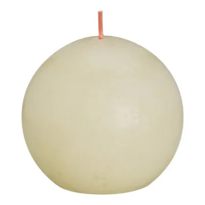 Bolsius Rustiek Bolkaars Soft Pearl Ø76 mm 25 uur (6 stuks)