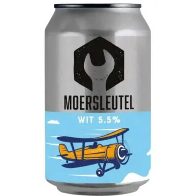 Moersleutel Wit Blik (12x 33 cl)
