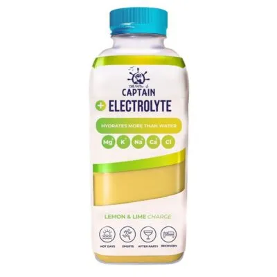 The Gutsy Captain Electrolyte Lemon & Lime PET (12x 600 ml)