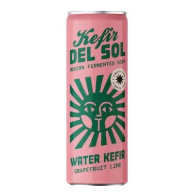Kefir del sol grapefruit lime blik 25 cl