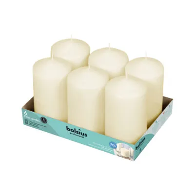 Bolsius Professional Stompkaars 15/8 Ivoor (6 stuks)