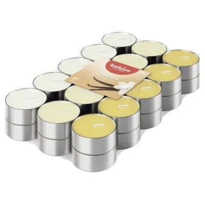 Bolsius Geurtheelichten Vanilla Ø38×16 mm 3,5 uur (8x 30 stuks)