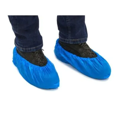 CMT schoenovertrek 41x15cm 40my blauw