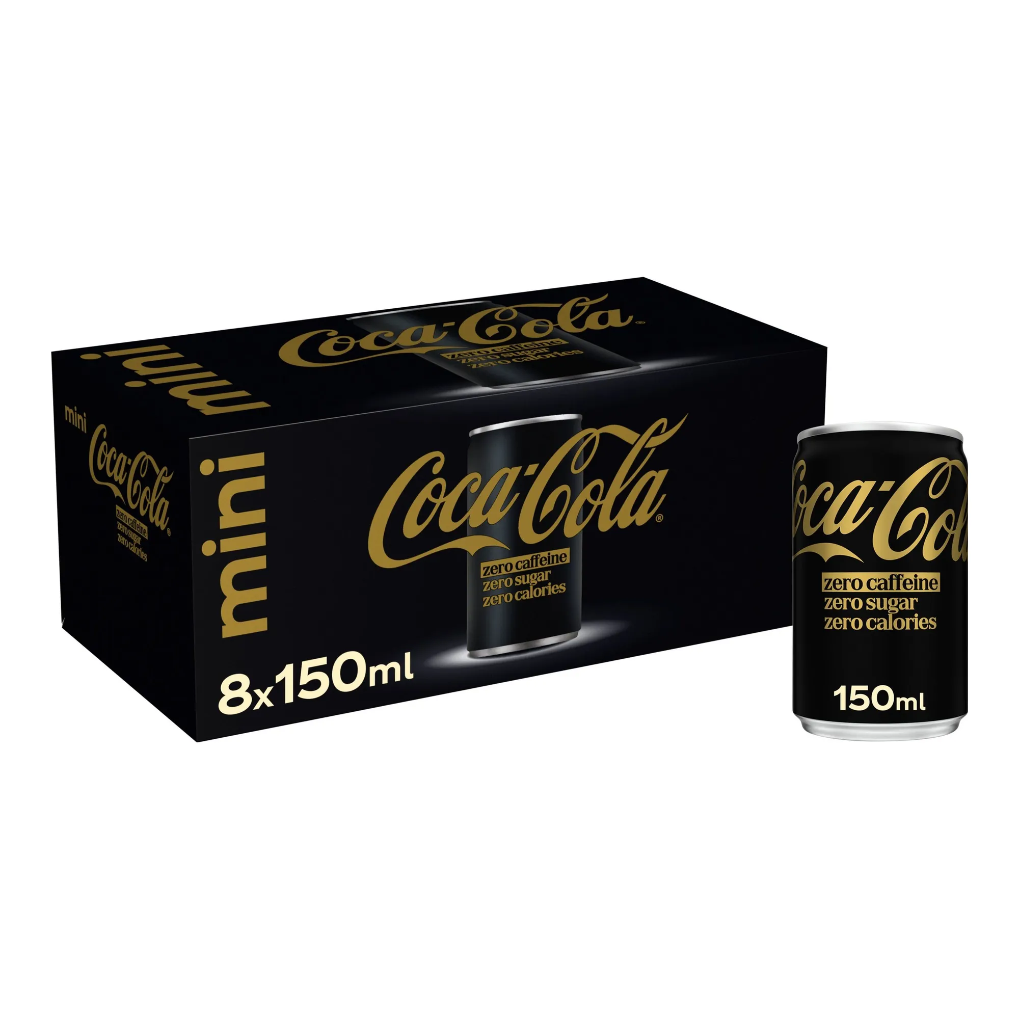 Coca-Cola Zero Sugar Zero Caffeine Mini Blik (24x 15 cl)
