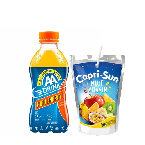Drinken in de pauze