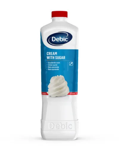 Debic slagroom met suiker 2 liter