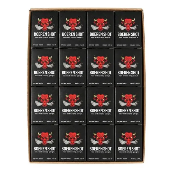 Boeren shot flesje 2 cl 16 x 10- pack