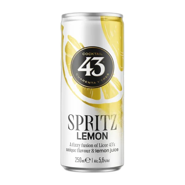 Licor 43 spritz lemon blik 25 cl