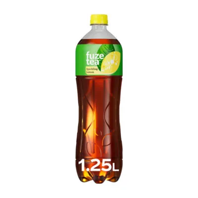 Fuze tea sparkling black tea pet 1.25 liter