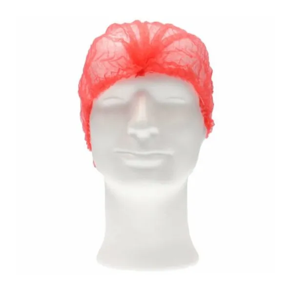 CMT haarnet wokkel rood 53cm M