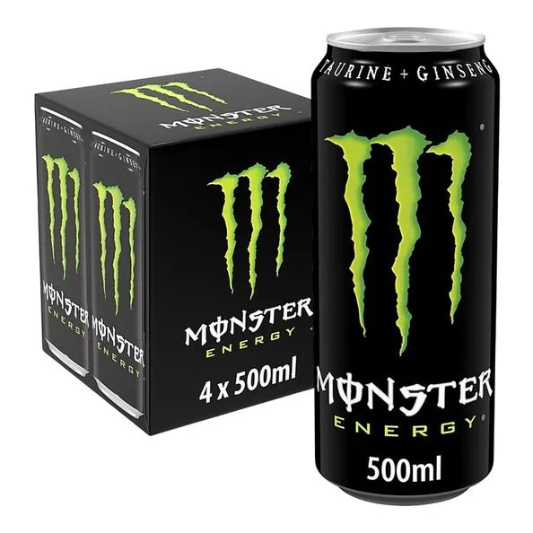 Monster energy blik 0.5 liter 4-pack