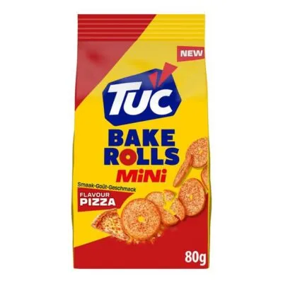Lu tuc bakerolls mini pizza zakje 80 gr